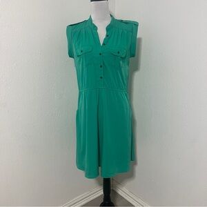 Speed Control NY Women’ Medium Sleeveless Dress with Pockets Pleated Lightweight